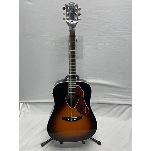 Gretsch Guitars G5024E Rancher Acoustic Electric Guitar 2 Color Sunburst