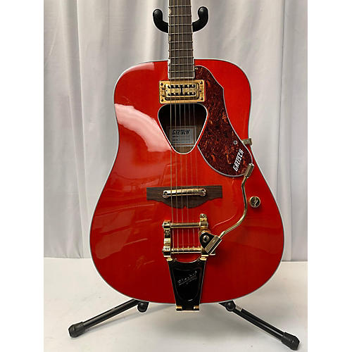 Gretsch Guitars G5034TFT Rancher Acoustic Electric Guitar Red