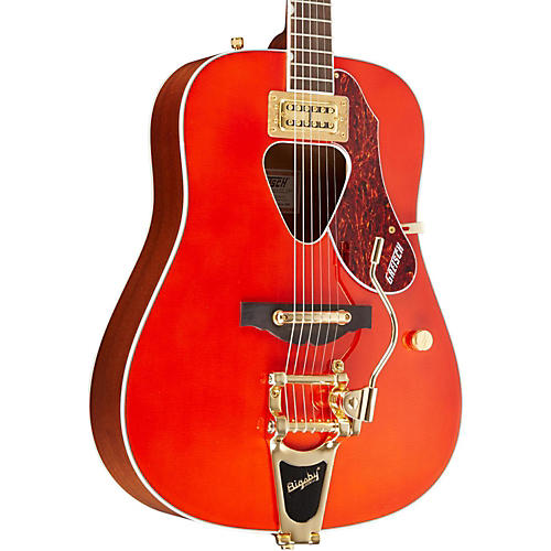 Gretsch Guitars G5034TFT Rancher Dreadnought Acoustic Guitar Savannah Sunset