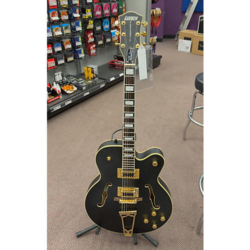 Gretsch Guitars G5191 Tim Armstrong Signature Electromatic Hollow Body Electric Guitar Black and Gold