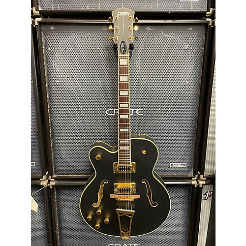 Gretsch Guitars G5191 Tim Armstrong Signature Electromatic Left Handed Hollow Body Electric Guitar Black and Gold