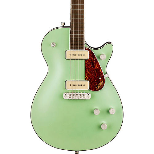 Gretsch Guitars G5210-P90 Electromatic Jet Two 90 Single-Cut with Wraparound Tailpiece Electric Guitar Condition 2 - Blemished Broadway Jade 197881164201