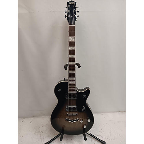 Gretsch Guitars G5220 Electromatic Hollow Body Electric Guitar Trans Black