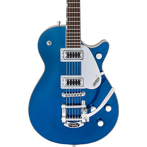Gretsch Guitars G5230T Electromatic Jet FT Single-Cut With Bigsby Electric Guitar Aleutian Blue