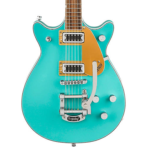 Gretsch Guitars G5232T Electromatic Double Jet FT With Bigsby Electric Guitar Caicos Green