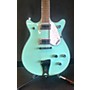 Used Gretsch Guitars G5237 ELECTROMATIC DOUBLE JET FT Solid Body Electric Guitar SURF GREEN & WHITE