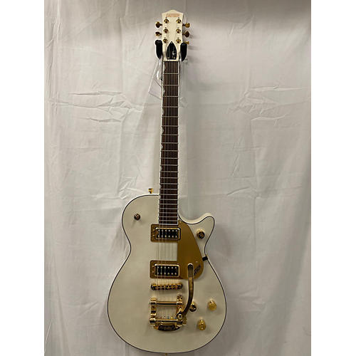 Gretsch Guitars G5237TG Solid Body Electric Guitar champagne white
