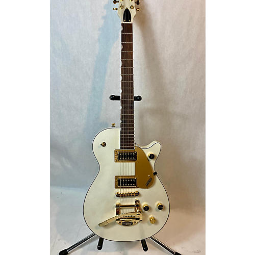 Gretsch Guitars G5237TG Solid Body Electric Guitar Champagne White