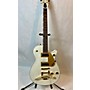 Used Gretsch Guitars G5237TG Solid Body Electric Guitar Champagne White