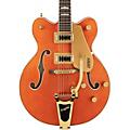 Gretsch Guitars G5422TG Electromatic Classic Hollowbody Double-Cut With Bigsby and Gold Hardware Electric Guitar Snow Crest WhiteOrange Stain