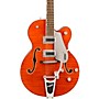 Gretsch Guitars G5427T Electromatic Hollowbody Single-Cut Flame Maple Top with Bigsby Limited Edition Electric Guitar Orange Stain