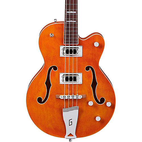 Gretsch Guitars G5440LS Electromatic Long Scale Hollowbody Bass Orange