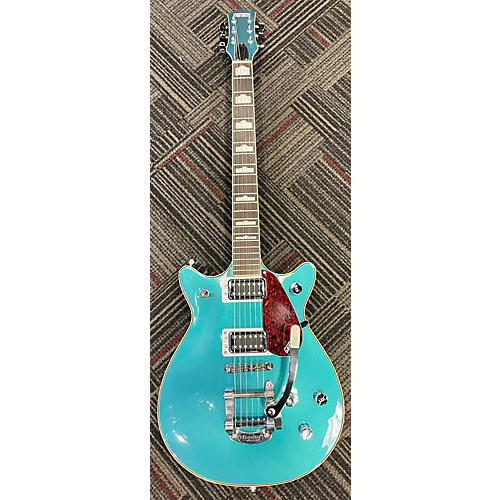 Gretsch Guitars G5445T Solid Body Electric Guitar Blue