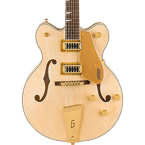 Gretsch Guitars G5476G-12-Limited Edition Electromatic Classic Hollow Body Double-Cut 12-String with Gold Hardware Electric Guitar Natural