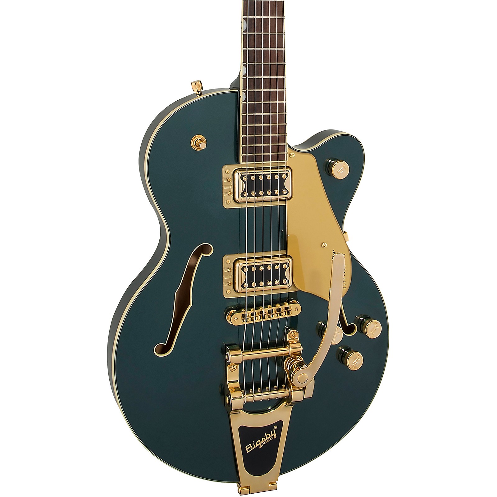 Gretsch Guitars G TG Electromatic Center Block Jr Bigsby Electric Guitar Cadillac Green