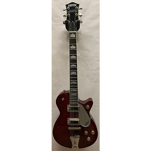 Gretsch Guitars G6114 New Jet Solid Body Electric Guitar Trans Red