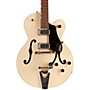 Gretsch Guitars G6118T Anniversary with Bigsby Hollowbody Electric Guitar 2-Tone Lotus Ivory and Charcoal Metallic