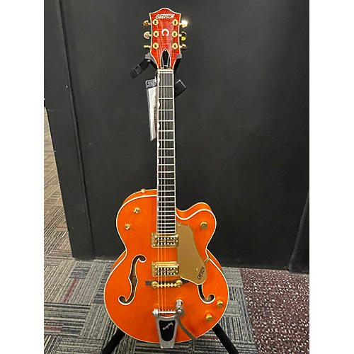 Gretsch Guitars G6120-60 Chet Atkins Signature Hollow Body Electric Guitar Trans Orange