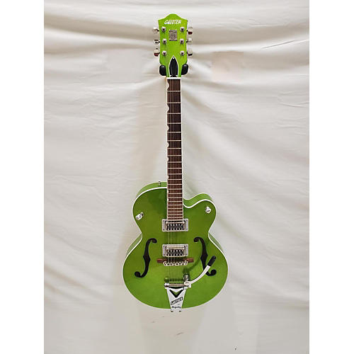 Gretsch Guitars G6120 BSHR ECG Hollow Body Electric Guitar Green Sparkle