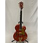 Used Gretsch Guitars G6120 Chet Atkins Signature Hollow Body Electric Guitar Orange Flame