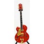 Used Gretsch Guitars G6120 Chet Atkins Signature LH Hollow Body Electric Guitar Orange