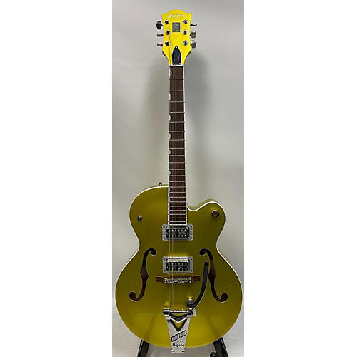 Gretsch Guitars G6120BSHRLG Brian Setzer Hollow Body Electric Guitar Lime Gold