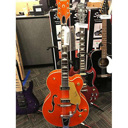 Gretsch Guitars G6120DE DUANE EDDY SIG Hollow Body Electric Guitar Orange