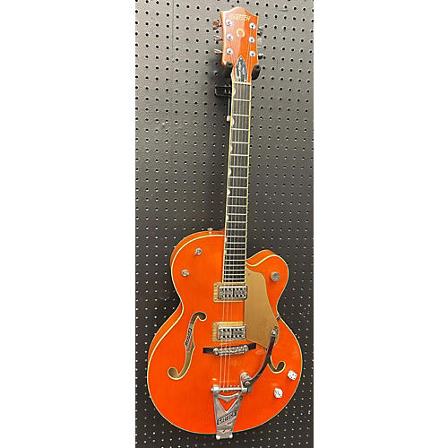 Gretsch Guitars G6120SSLVO Brian Setzer Signature Hollow Body Electric Guitar Orange