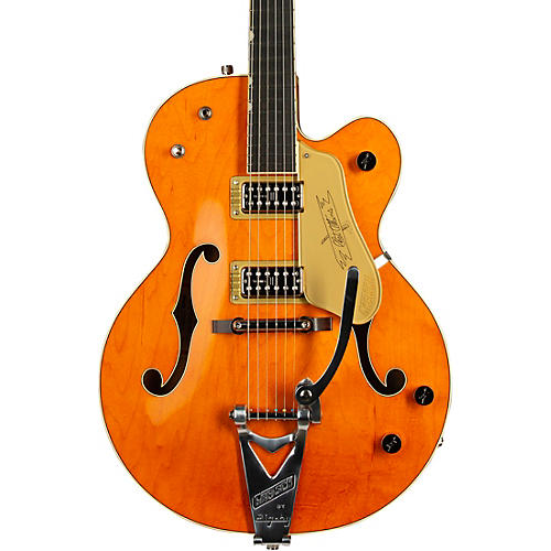 Gretsch Guitars G6120T-59 Vintage Select Edition '59 Chet Atkins Hollowbody With Bigsby Vintage Orange Stain