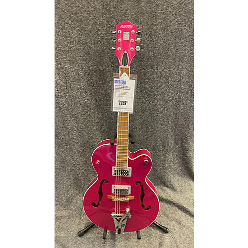 Gretsch Guitars G6120T-HR BRIAN SETZER HOT ROD Hollow Body Electric Guitar MAGENTA