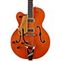Gretsch Guitars G6120T Nashville with Bigsby Left-Handed Hollowbody Electric Guitar Orange
