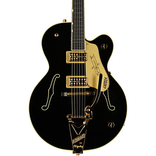 Gretsch Guitars G6120T-SW Steve Wariner Signature Nashville Gentleman With Bigsby Electric Guitar Magic Black