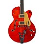 Gretsch Guitars G6120TFM-BSNV Brian Setzer Signature Nashville With Bigsby and Flame Maple Orange Stain JT24020401