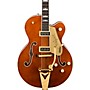 Gretsch Guitars G6120TG-DS Players Edition Nashville Hollow Body DS Electric Guitar Round-Up Orange