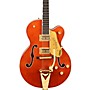Gretsch Guitars G6120TG Players Edition Nashville Hollow Body Electric Guitar Orange Stain