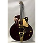 Used Gretsch Guitars G6122-1959 59 Nashville Classic Hollow Body Electric Guitar Maroon