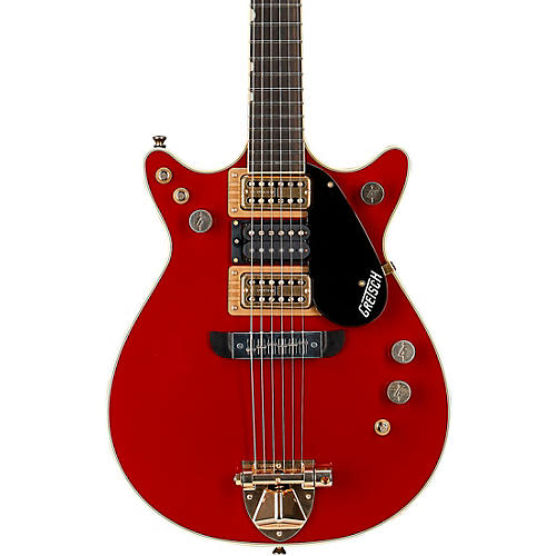 Gretsch Guitars G6131G-MY-RB Limited Edition Malcolm Young Signature Jet Electric Guitar Vintage Firebird Red