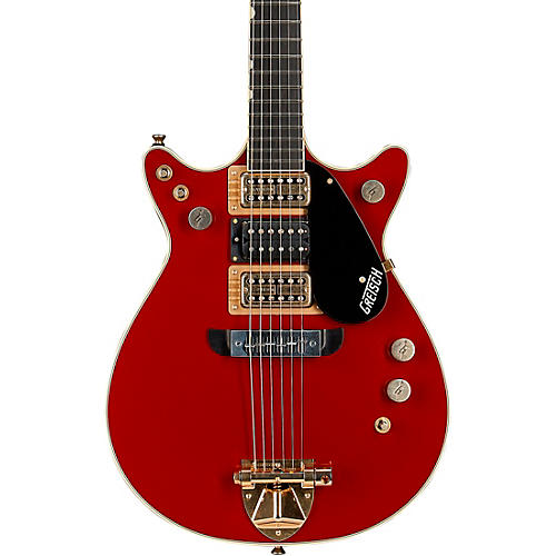 Gretsch Guitars G6131G-MY-RB Limited-Edition Malcolm Young Signature Jet Electric Guitar Vintage Firebird Red