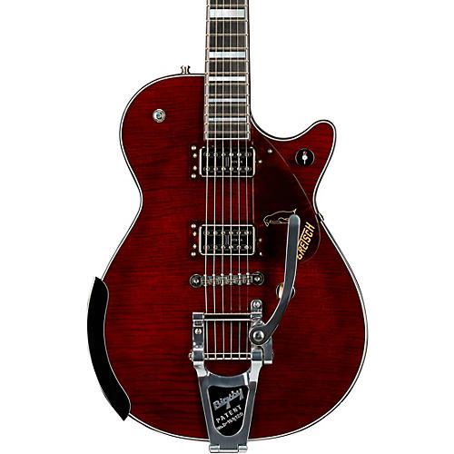 Gretsch Guitars G6134TFM-NH Nigel Hendroff Signature Penguin Electric Guitar Dark Cherry Metallic Flame