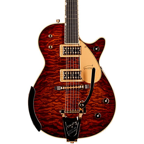 Gretsch Guitars G6134TGQM-59 Limited Edition Quilt Classic Penguin Electric Guitar Forge Glow