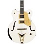 Gretsch Guitars G6136B-TP-AWT Tom Petersson Signature Electric Bass Guitar Aged White JT24030824