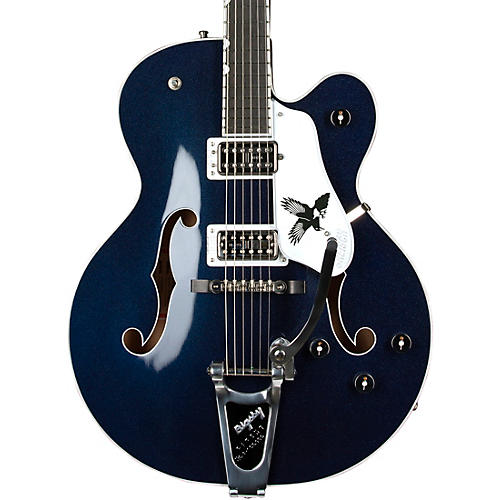 Gretsch Guitars G6136T-RR Rich Robinson Signature Falcon With Bigsby Raven's Breast Blue