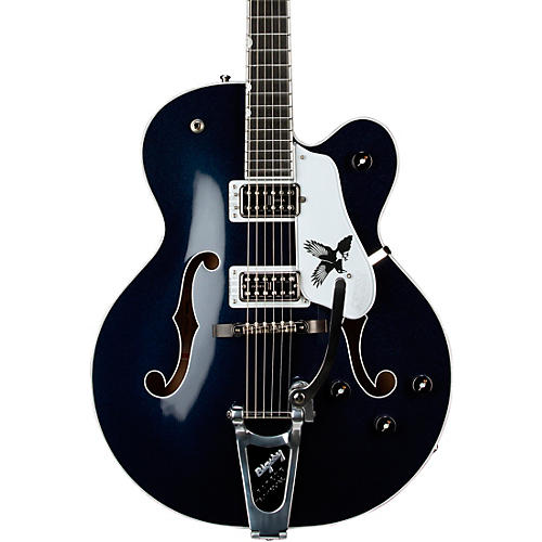 Gretsch Guitars G6136T-RR Rich Robinson Signature Falcon With Bigsby Raven's Breast Blue