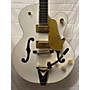 Used Gretsch Guitars G6136T White Falcon Bigsby Hollow Body Electric Guitar White
