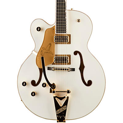 Gretsch Guitars G6136T White Falcon Left-Handed Hollowbody with Bigsby Electric Guitar