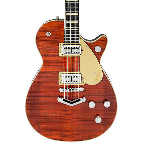 Gretsch Guitars G6228FM-PE Players Edition Duo Jet Electric Guitar Bourbon Stain