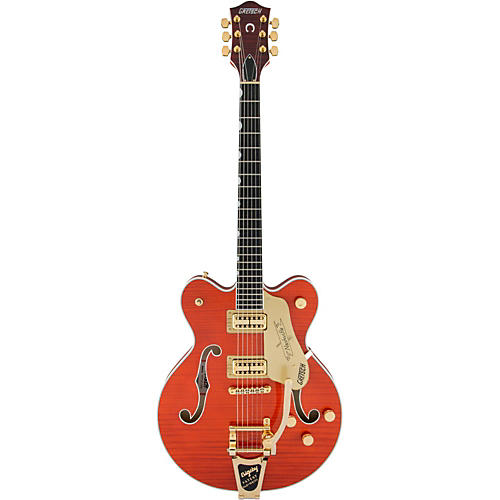 G6620TFM Players Edition Nashville Center Block Double-Cut with String-Thru Bigsby and Flame Maple