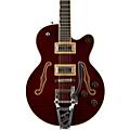 Gretsch Guitars G6659TFM Players Edition Broadkaster Jr. Center Block Bigsby Semi-Hollow Electric Guitar Bourbon StainDark Cherry Stain
