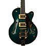 Gretsch Guitars G6659TG Players Edition Broadkaster Jr. Center Block Single-Cut With String-Thru Bigsby and Gold Hardware Cadillac Green JT23093788