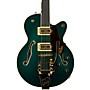 Gretsch Guitars G6659TG Players Edition Broadkaster Jr. Center Block Single-Cut with String-Thru Bigsby and Gold Hardware Cadillac Green
